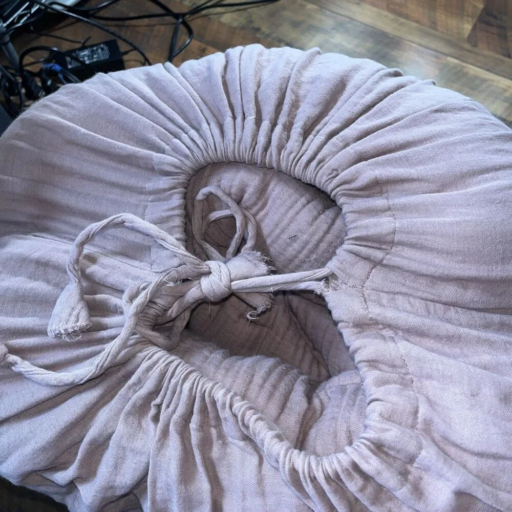 NEW Quince Organic Cotton Gauze Dream Quilt + No Shams  FIG FULL QUEEN